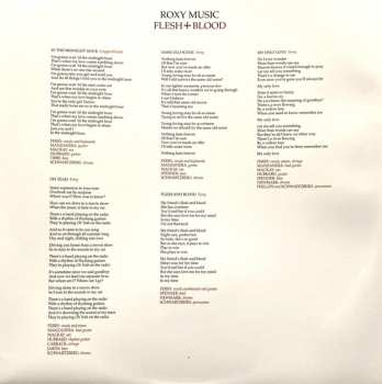 LP Roxy Music: Flesh + Blood