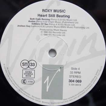 CD Roxy Music: Heart Still Beating