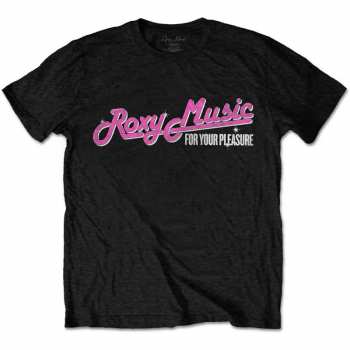 Merce Roxy Music: Tričko For Your Pleasure Tour  S