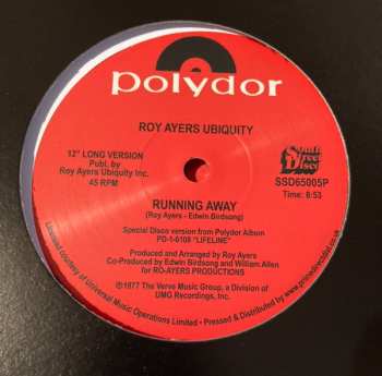 LP Roy Ayers Ubiquity: Running Away / Love Will Bring Us Back Together
