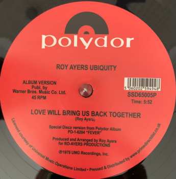 LP Roy Ayers Ubiquity: Running Away / Love Will Bring Us Back Together