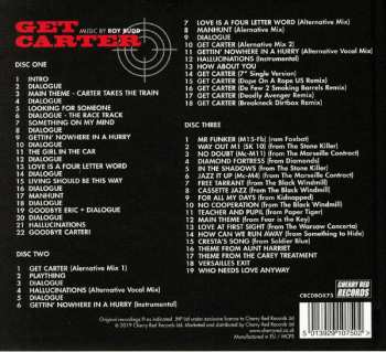 3CD Roy Budd: Get Carter (Original Motion Picture Soundtrack) DLX