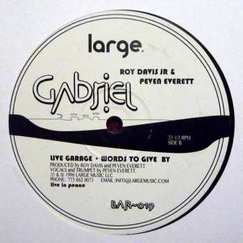 LP Roy Davis Jr.: Gabriel