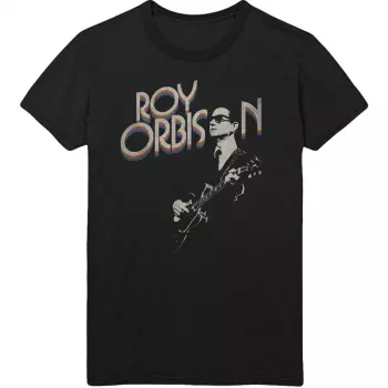Maglietta Guitar & Logo Roy Orbison 