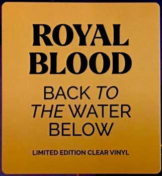 LP Royal Blood: Back To The Water Below CLR | LTD