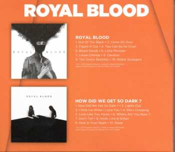 2CD/Set di cofanetti Royal Blood: Royal Blood + How Did We Get So Dark ? LTD