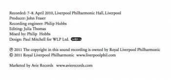 CD Royal Liverpool Philharmonic Orchestra: Made In Britain