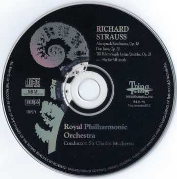 CD Richard Strauss: Also Sprach Zarathustra, Op. 30 / Don Juan, Op. 20 / Till Eulenspiegels Lustige Streiche, Op. 28