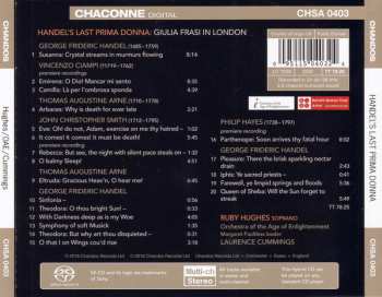 SACD Orchestra Of The Age Of Enlightenment: Handel's Last Prima Donna – Giulia Frasi In London