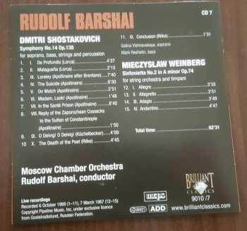 10CD/Set di cofanetti Rudolf Barshai: Rudolf Barshai Edition 