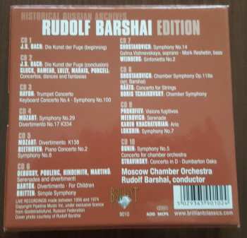 10CD/Set di cofanetti Rudolf Barshai: Rudolf Barshai Edition 