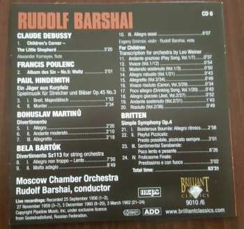 10CD/Set di cofanetti Rudolf Barshai: Rudolf Barshai Edition 