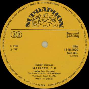 LP Rudolf Čechura: Maxipes Fík