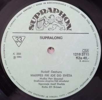 LP Rudolf Čechura: Maxipes Fík Jde Do Světa