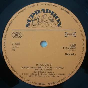 LP Rudolf Dašek: Dialogy