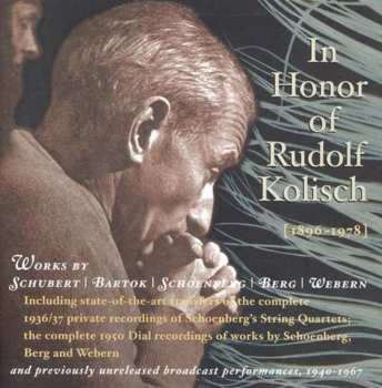 6CD/Set di cofanetti Rudolf Kolisch: In Honor Of Rudolf Kolisch