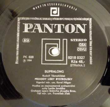 LP Karel Höger: Příhody Lišky Bystroušky
