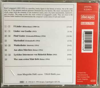 CD Rued Langgaard: Lieder
