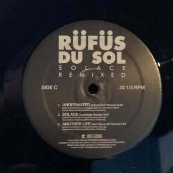 2LP Rüfüs Du Sol: Solace Remixed LTD