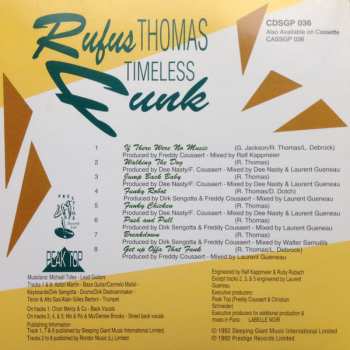 CD Rufus Thomas: Timeless Funk
