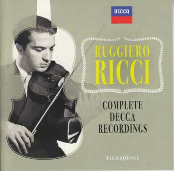 20CD/Set di cofanetti Ruggiero Ricci: The Complete Decca Recordings