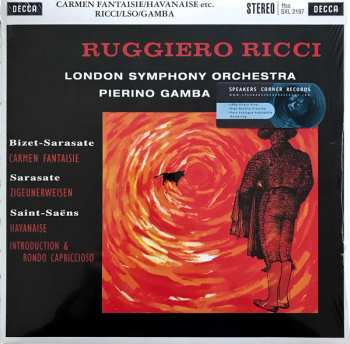 LP The London Symphony Orchestra: Carmen Fantasie / Zigeunerweisen / Havanaise - Introduction & Rondo Capriccioso