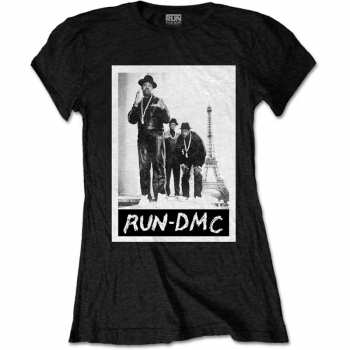Merch Run-DMC: Donne Maglietta Paris Photo 