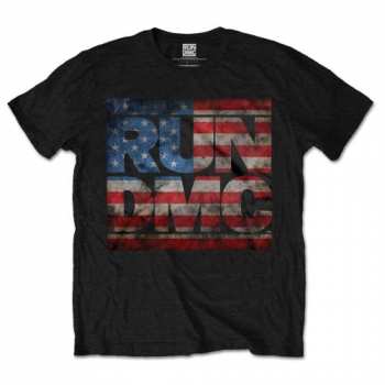 Merce Run-DMC: Tričko Americana Logo Run Dmc  S
