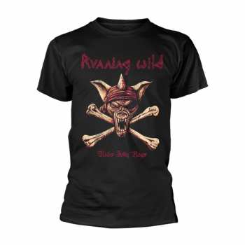Merch Running Wild: Maglietta Under Jolly Roger (crossbones)