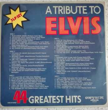 3LP Rupert: A Tribute To Elvis, 44 Greatest Hits