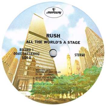 2LP Rush: All The World's A Stage