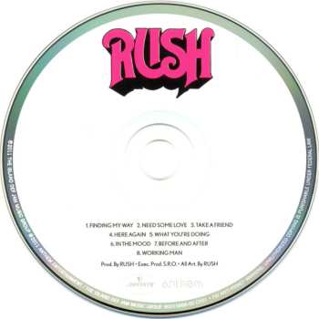 5CD/DVD/Set di cofanetti Rush: Sector 1