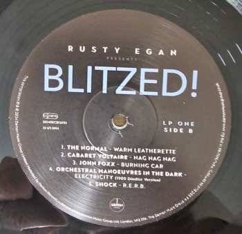 4LP/Set di cofanetti Rusty Egan: Blitzed!