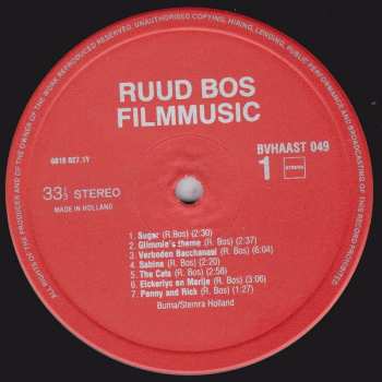 LP Ruud Bos: Filmmusic