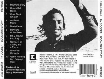 CD Ry Cooder: Boomer's Story