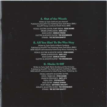 CD Ryan Adams: 1989