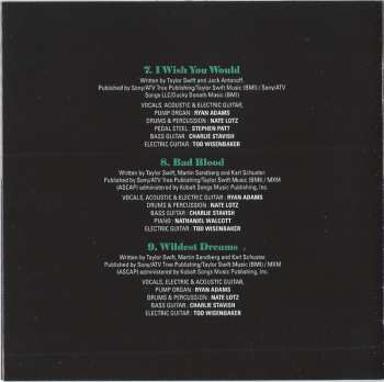 CD Ryan Adams: 1989