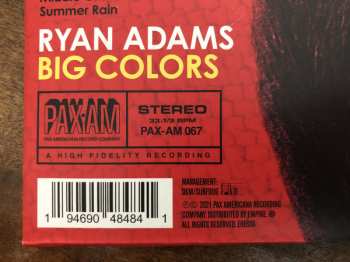 LP/SP Ryan Adams: Big Colors CLR