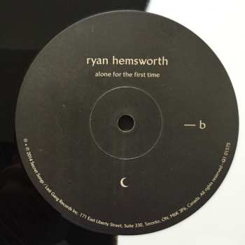 LP Ryan Hemsworth: Alone For The First Time CLR | LTD