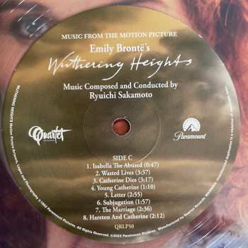 2LP Ryuichi Sakamoto: Emily Brontë's Wuthering Heights (Music From The Motion Picture) CLR