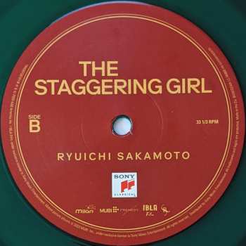 LP Ryuichi Sakamoto: The Staggering Girl CLR