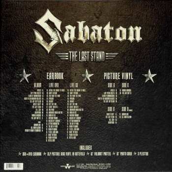 2LP/2CD/DVD/Set di cofanetti Sabaton: The Last Stand DLX | LTD | PIC