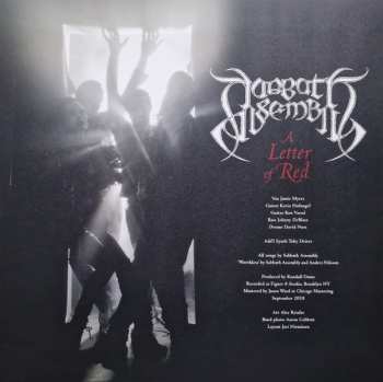 LP Sabbath Assembly: A Letter Of Red LTD