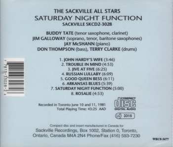 CD Jay McShann: Saturday Night Function
