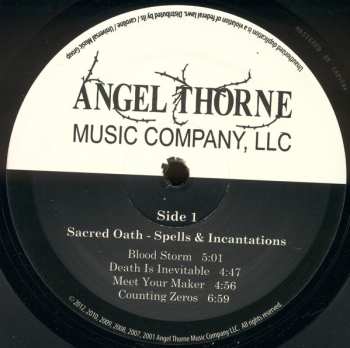 2LP Sacred Oath: Spells & Incantations - The Best Of Sacred Oath DLX