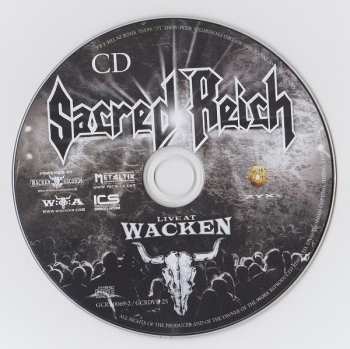 2LP Sacred Reich: Live At Wacken - Black & White Vinyl
