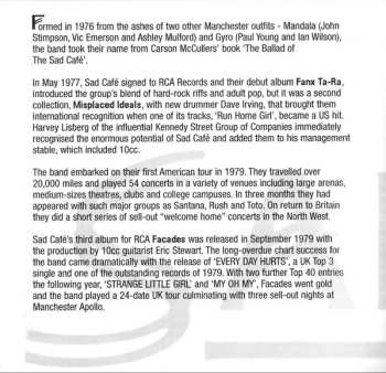 CD Sad Café: The Best Of Sad Café