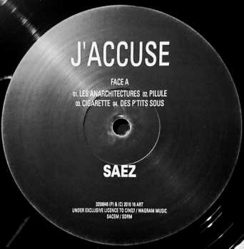 2LP Saez: J'Accuse