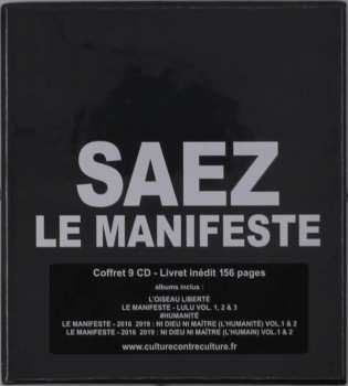 9CD/Set di cofanetti Saez: Le Manifeste