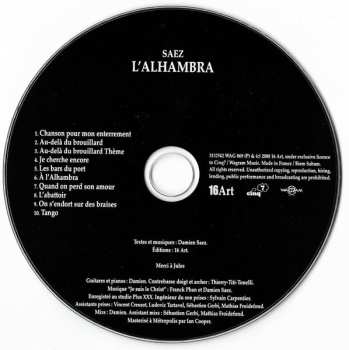 3CD Saez: Varsovie / L'Alhambra / Paris